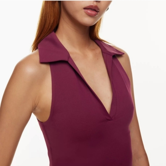 Babaton CONTOUR POLO TANK Aritzia... - Picture 13 of 14